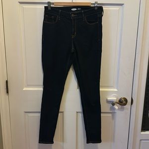 Dark blue skinny jeans